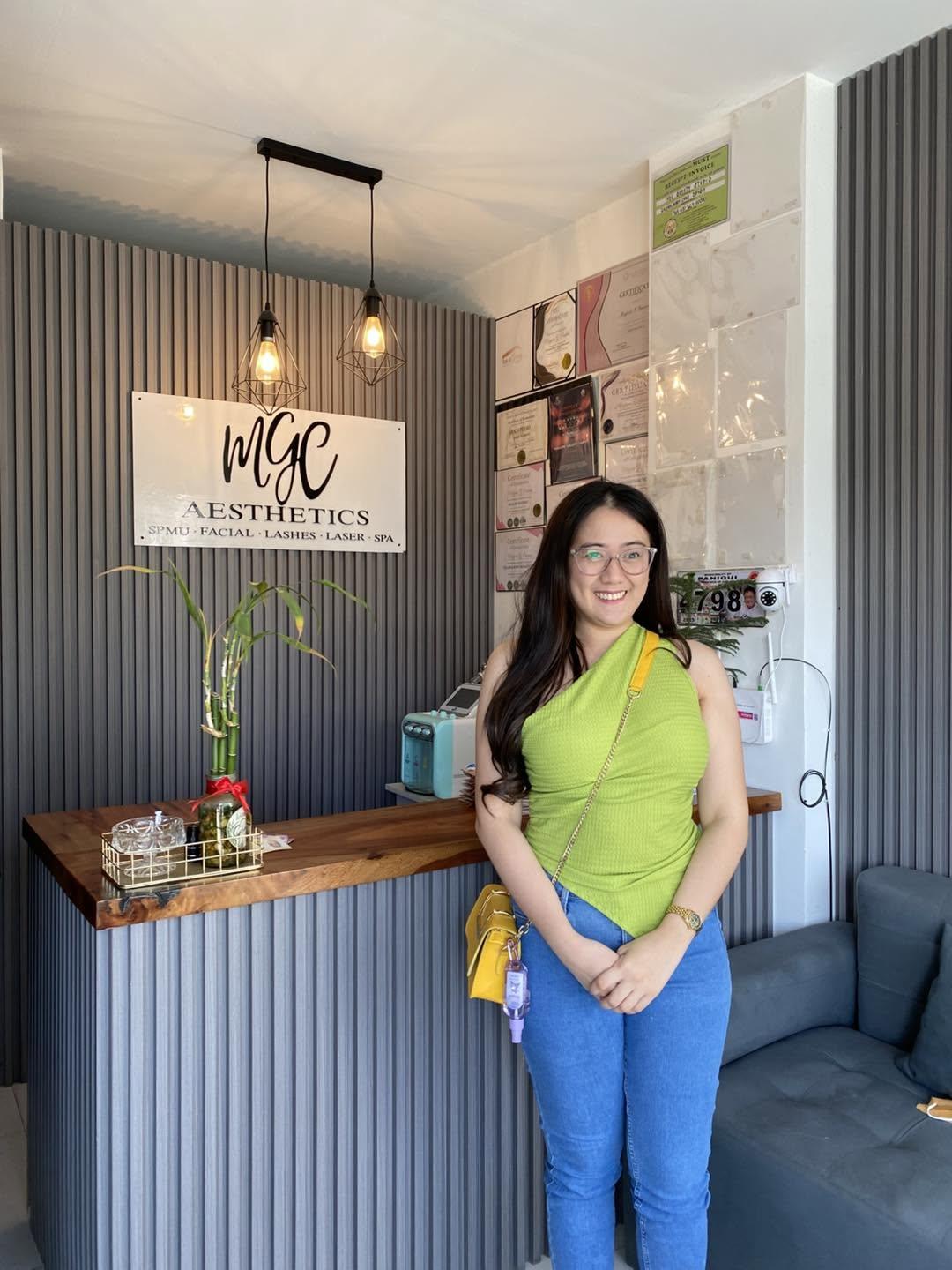 MGC Aesthetics client result in Paniqui, Tarlac