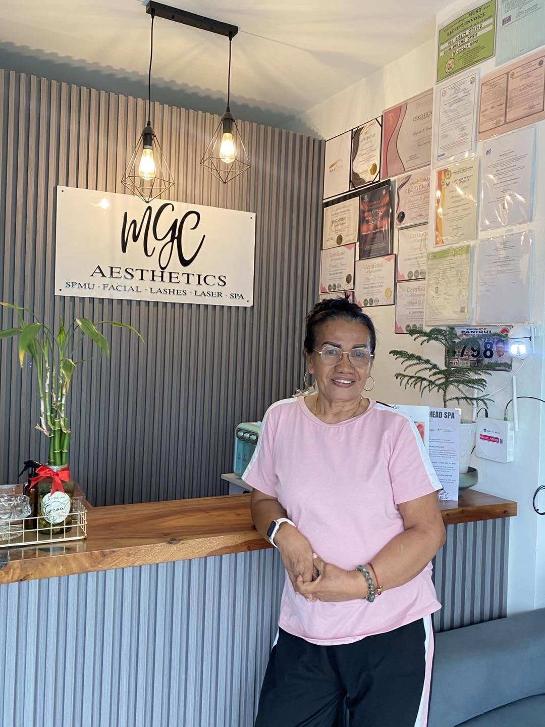 MGC Aesthetics client – beauty and wellness in Paniqui Tarlac