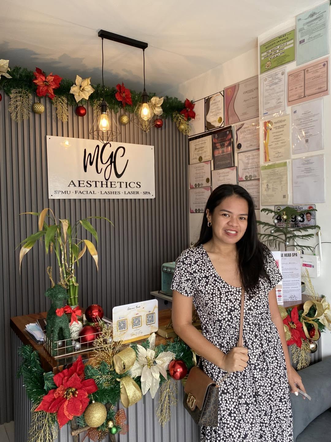 MGC Aesthetics client – beauty and wellness in Paniqui Tarlac