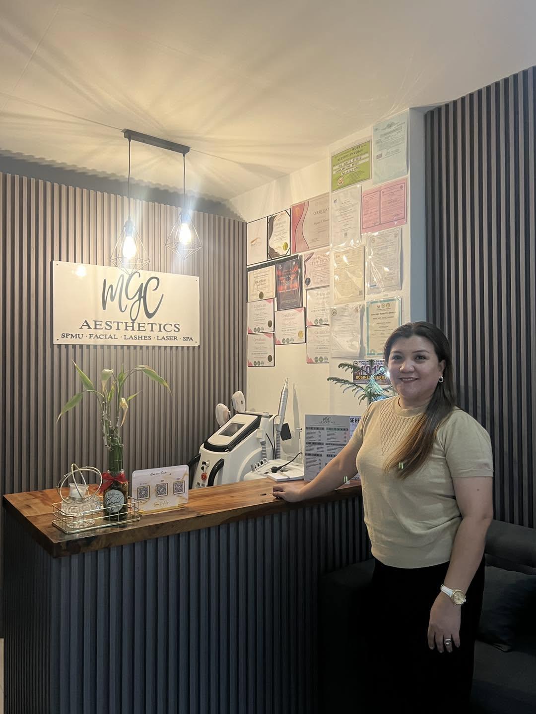 Client transformation at MGC Aesthetics in Tarlac