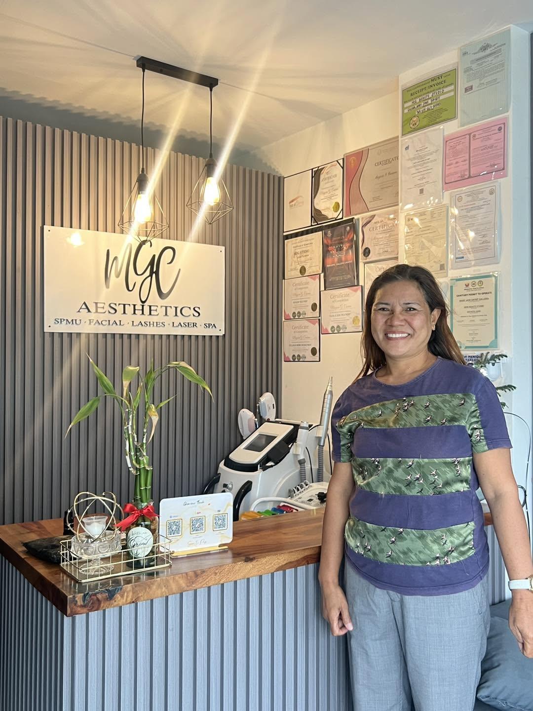 MGC Aesthetics client photos in Paniqui, Tarlac