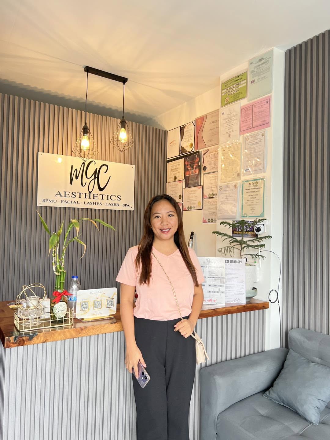 MGC Aesthetics client result in Paniqui, Tarlac