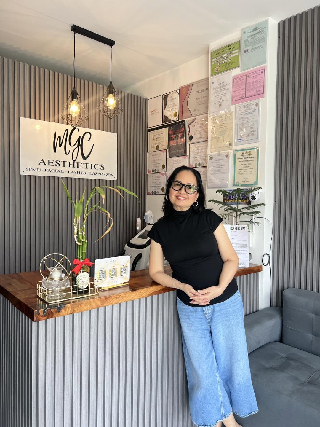 MGC Aesthetics client – beauty and wellness in Paniqui Tarlac
