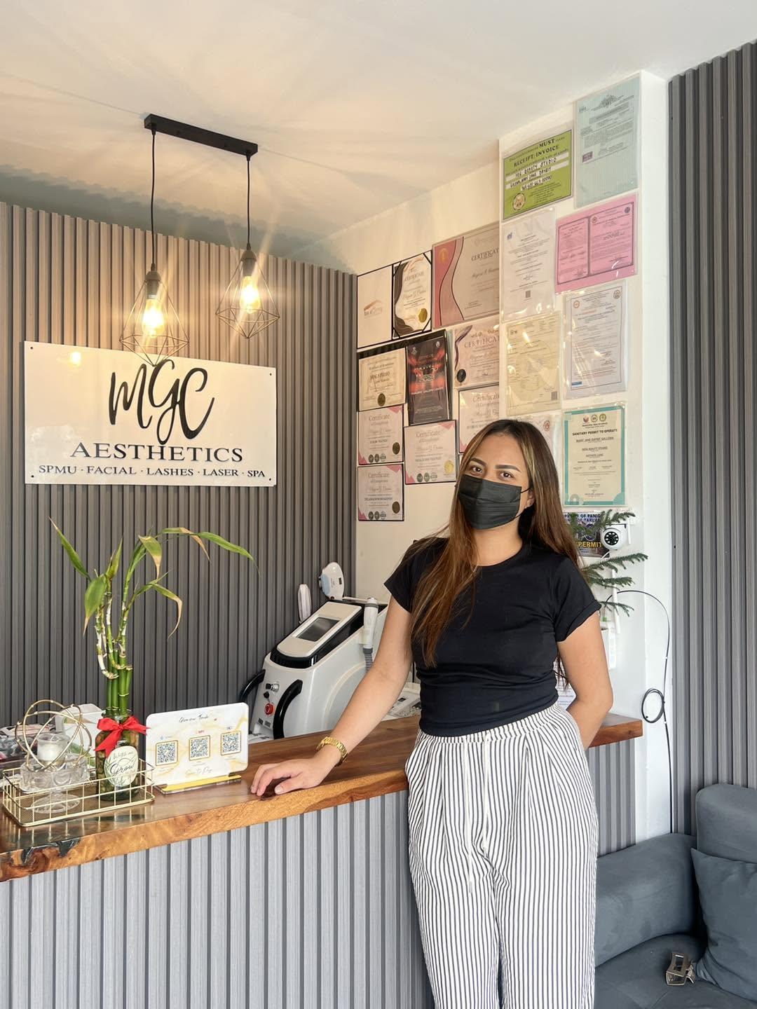Client transformation at MGC Aesthetics in Tarlac