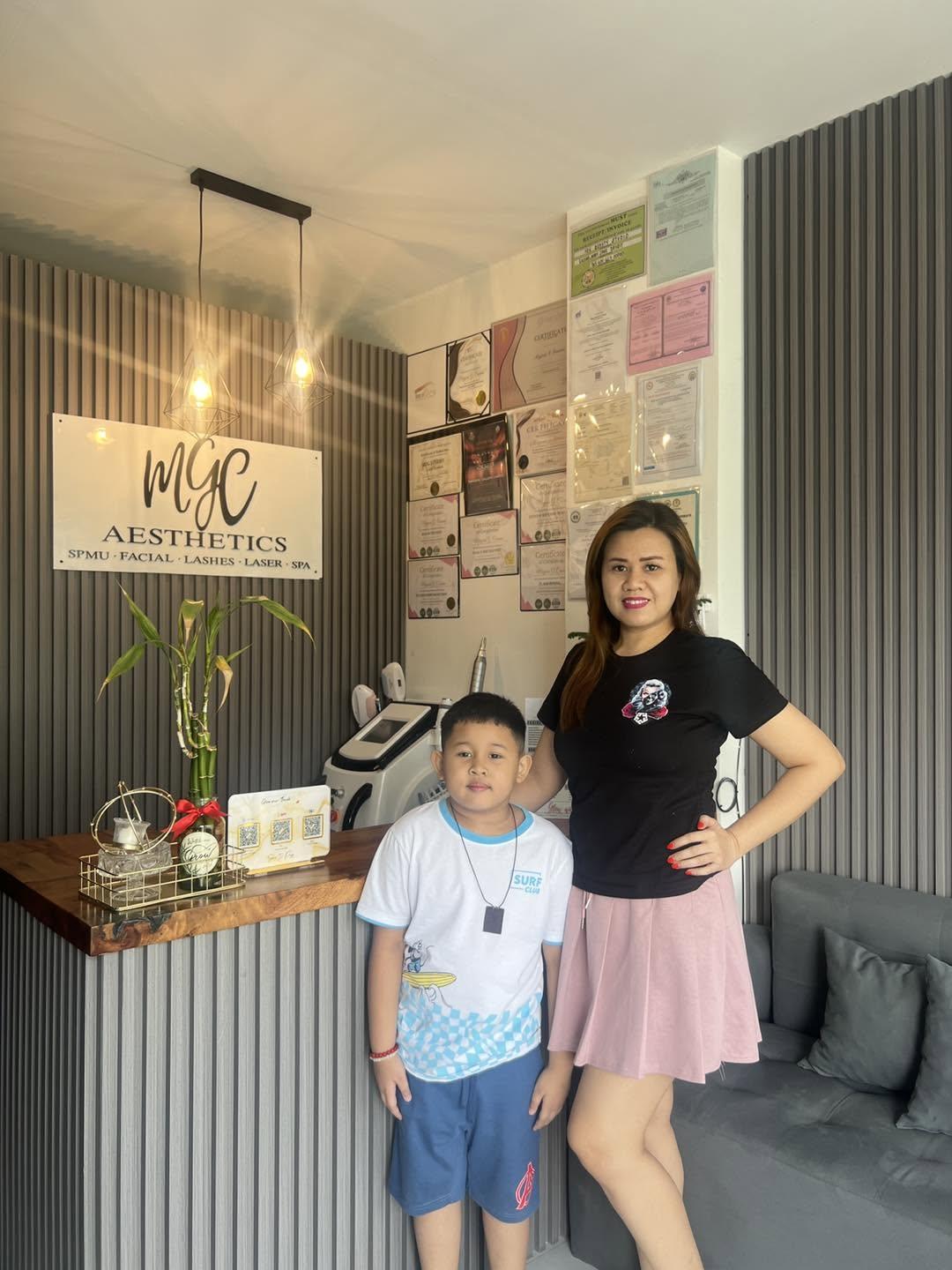 MGC Aesthetics client – beauty and wellness in Paniqui Tarlac