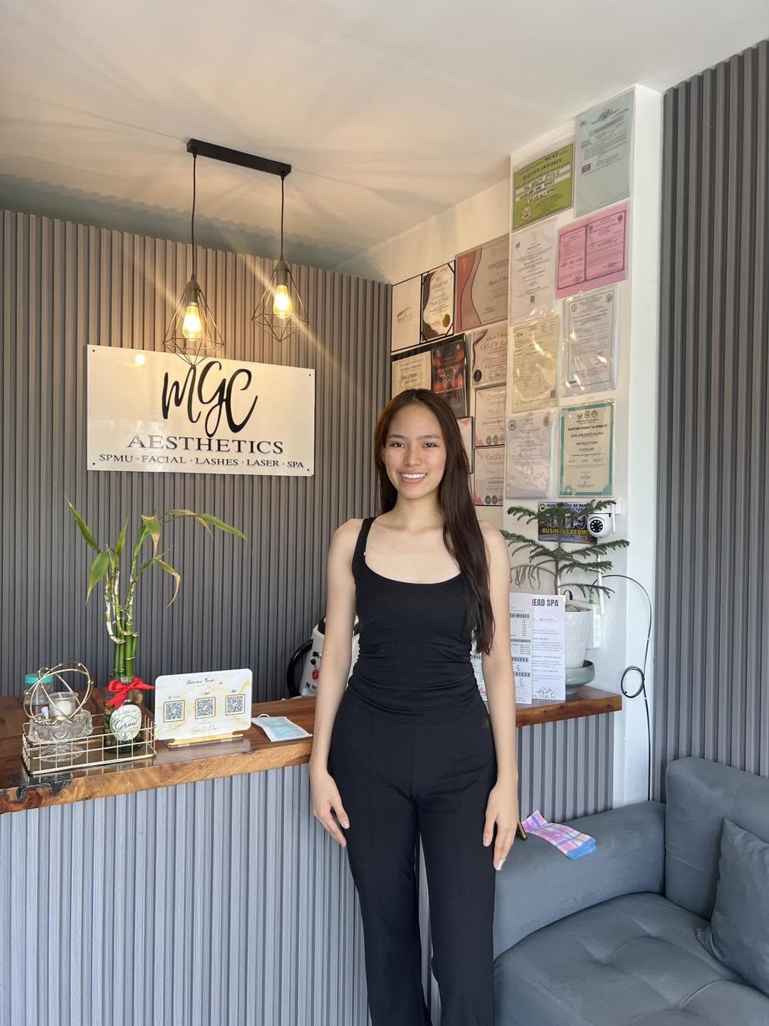 Client transformation at MGC Aesthetics in Tarlac