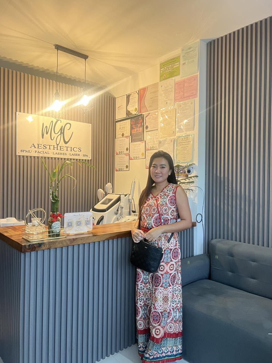 Client transformation at MGC Aesthetics in Tarlac