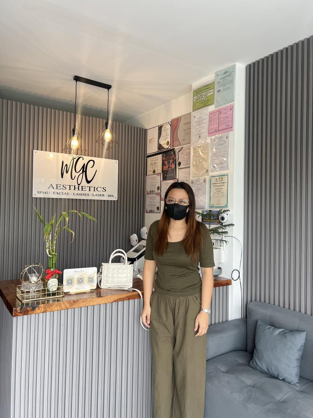MGC Aesthetics client result in Paniqui, Tarlac